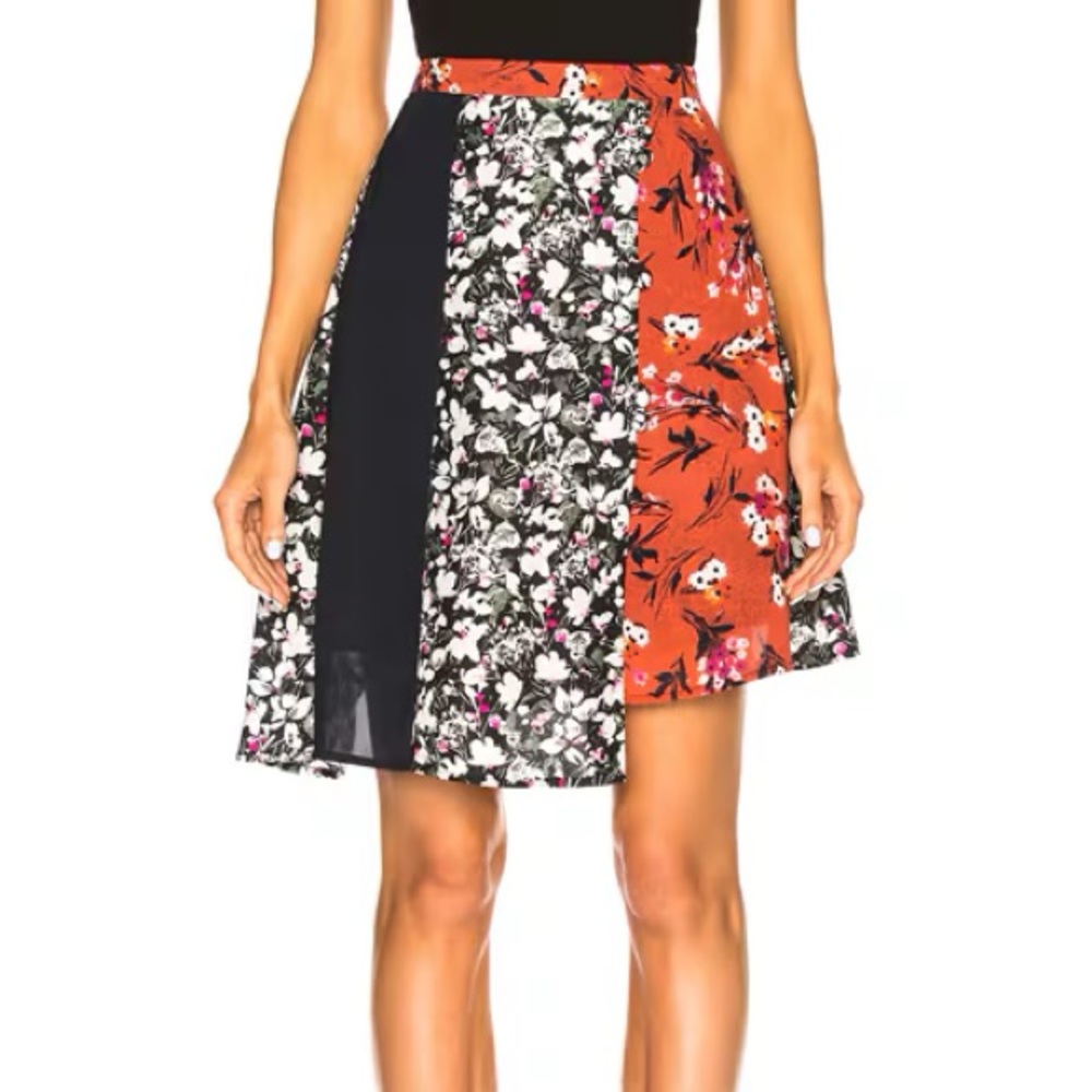 Acne Studios Hanni Print Skirt